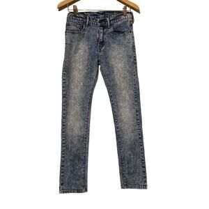 Levis 510 Slim Skinny Jeans Size 28x28 Blue Jeans Mid Rise Light Acid Wash